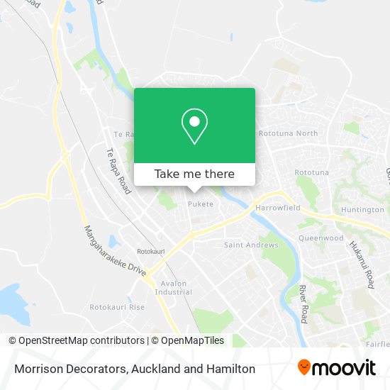 Morrison Decorators map