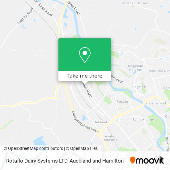 Rotaflo Dairy Systems LTD map