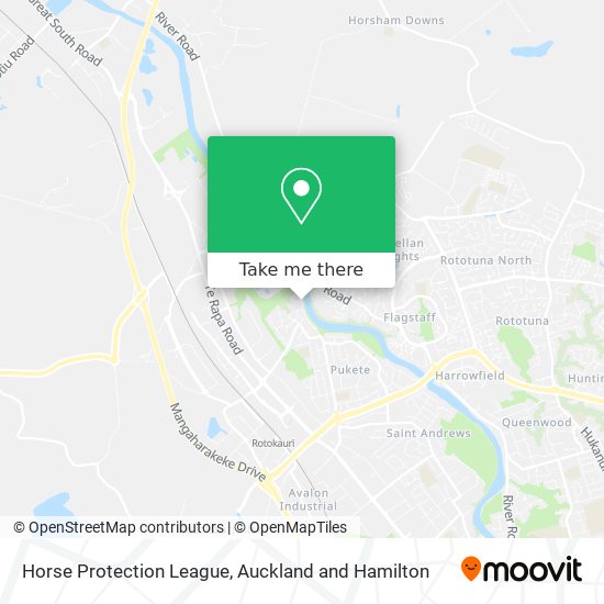 Horse Protection League map