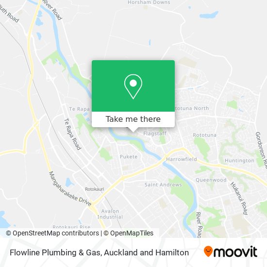 Flowline Plumbing & Gas map