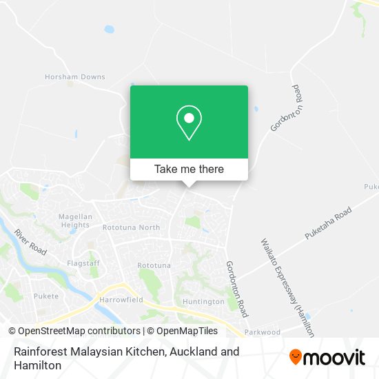 Rainforest Malaysian Kitchen map