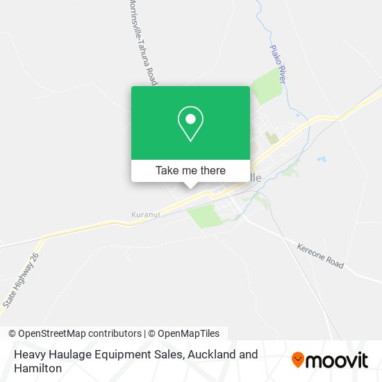 Heavy Haulage Equipment Sales map