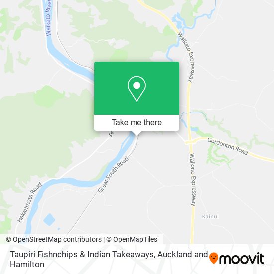 Taupiri Fishnchips & Indian Takeaways map