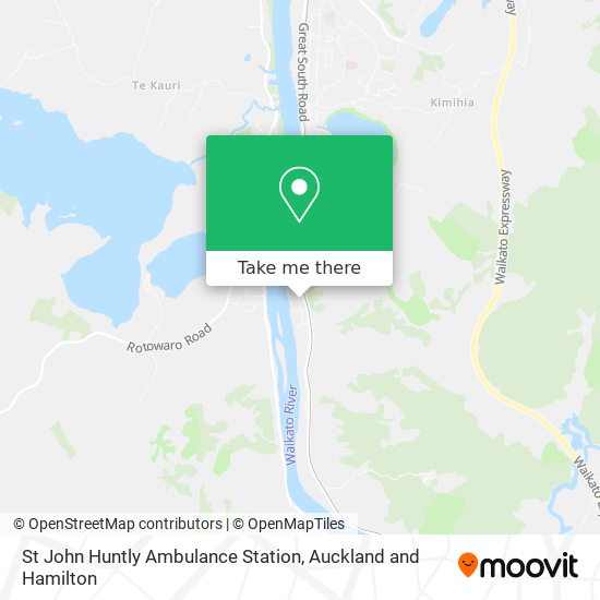 St John Huntly Ambulance Station map