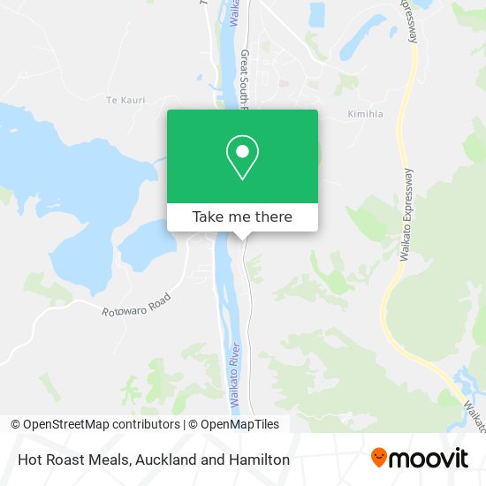 Hot Roast Meals map