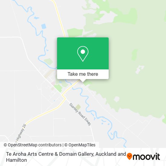 Te Aroha Arts Centre & Domain Gallery map