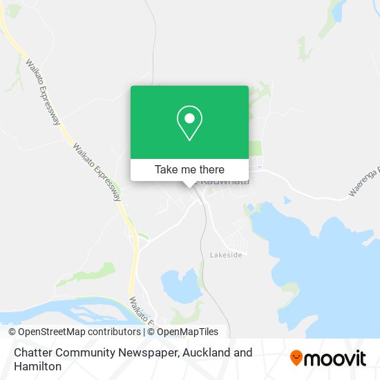 Chatter Community Newspaper map
