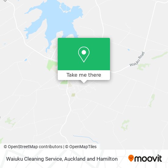 Waiuku Cleaning Service map