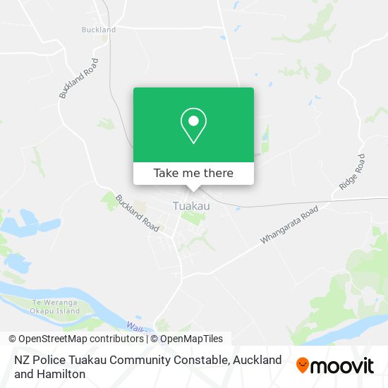 NZ Police Tuakau Community Constable地图