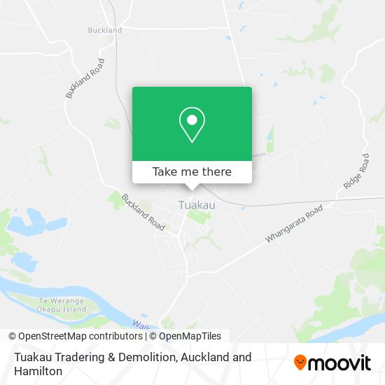 Tuakau Tradering & Demolition地图