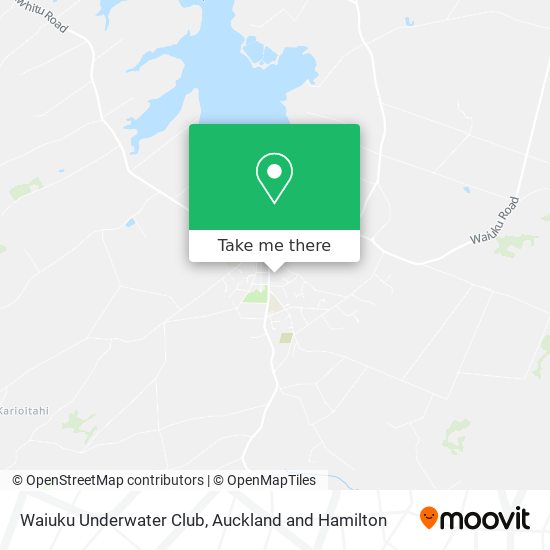 Waiuku Underwater Club地图