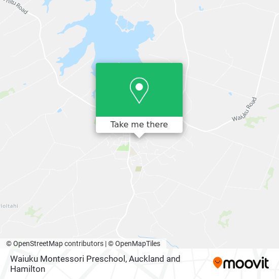 Waiuku Montessori Preschool map