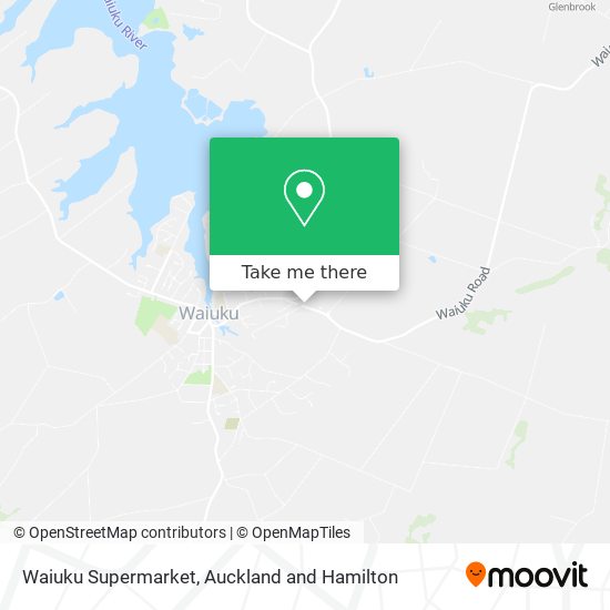 Waiuku Supermarket map