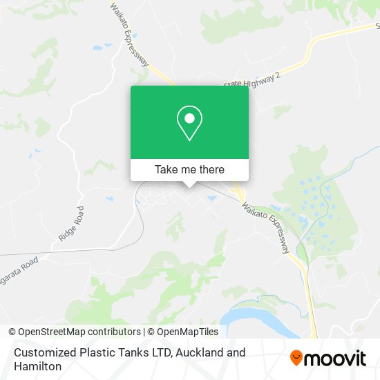 Customized Plastic Tanks LTD map