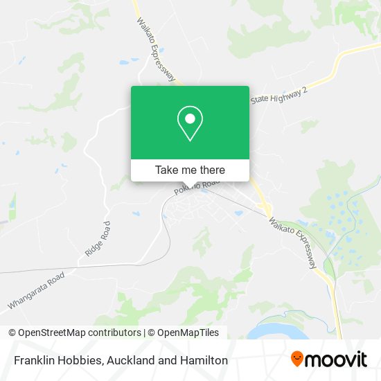 Franklin Hobbies map