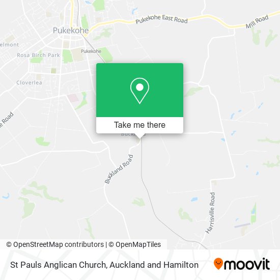 St Pauls Anglican Church map