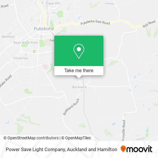 Power Save Light Company map