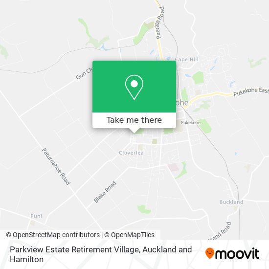 Parkview Estate Retirement Village地图