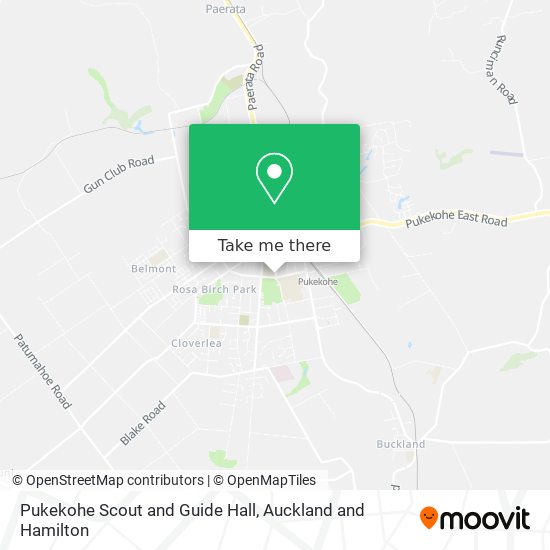 Pukekohe Scout and Guide Hall地图