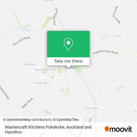 Mastercraft Kitchens Pukekohe地图