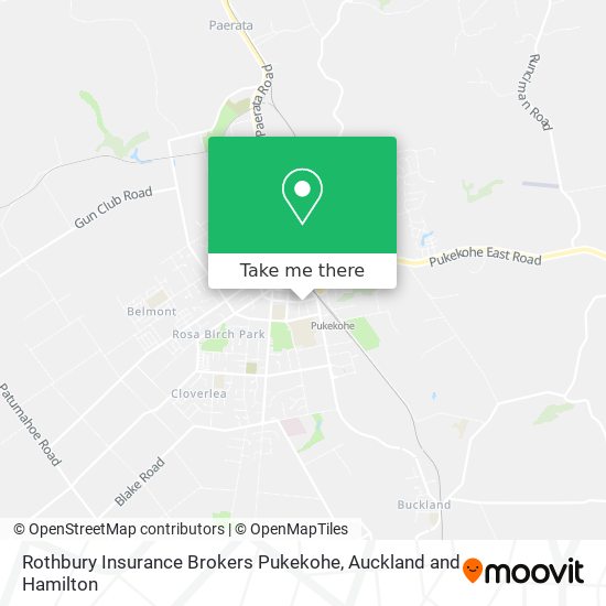 Rothbury Insurance Brokers Pukekohe地图