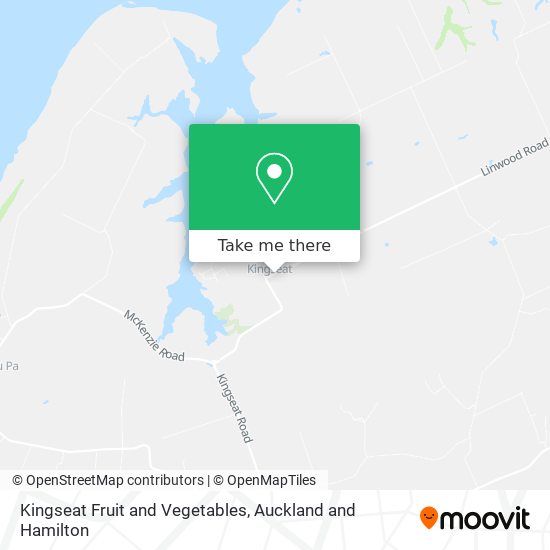 Kingseat Fruit and Vegetables map