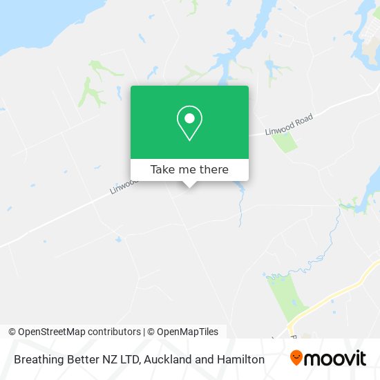 Breathing Better NZ LTD map