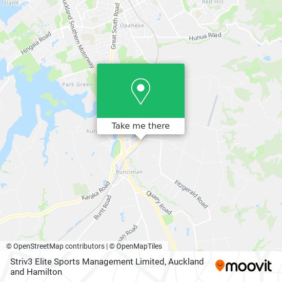 Striv3 Elite Sports Management Limited map