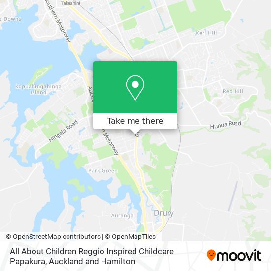 All About Children Reggio Inspired Childcare Papakura map