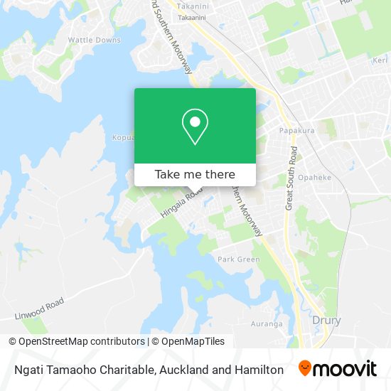Ngati Tamaoho Charitable地图