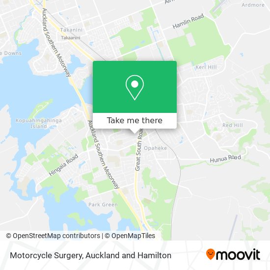 Motorcycle Surgery map