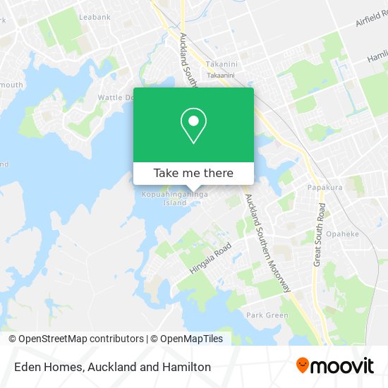 Eden Homes map