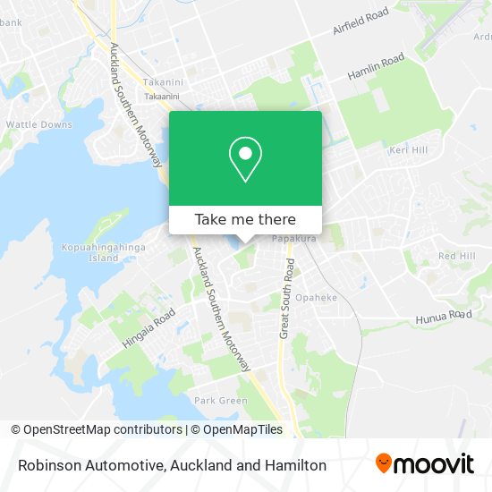 Robinson Automotive地图