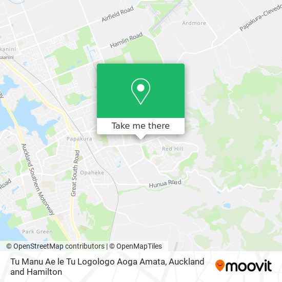 Tu Manu Ae le Tu Logologo Aoga Amata map