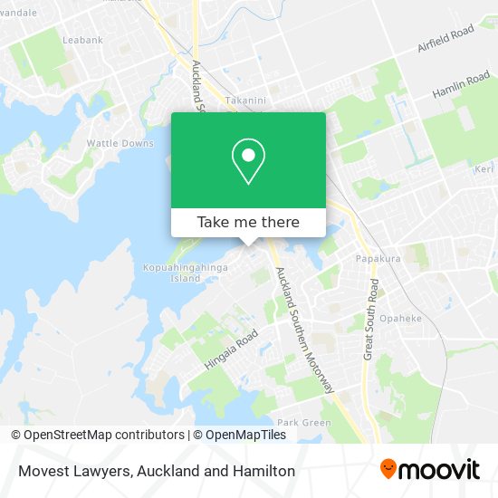 Movest Lawyers map