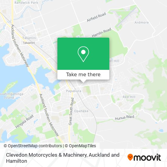 Clevedon Motorcycles & Machinery map