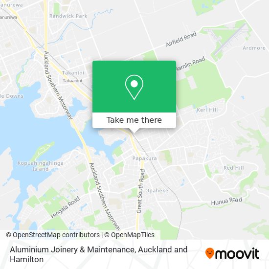 Aluminium Joinery & Maintenance map