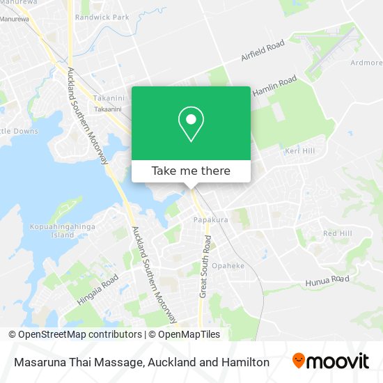 Masaruna Thai Massage map