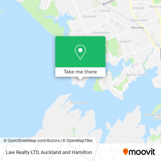 Law Realty LTD map