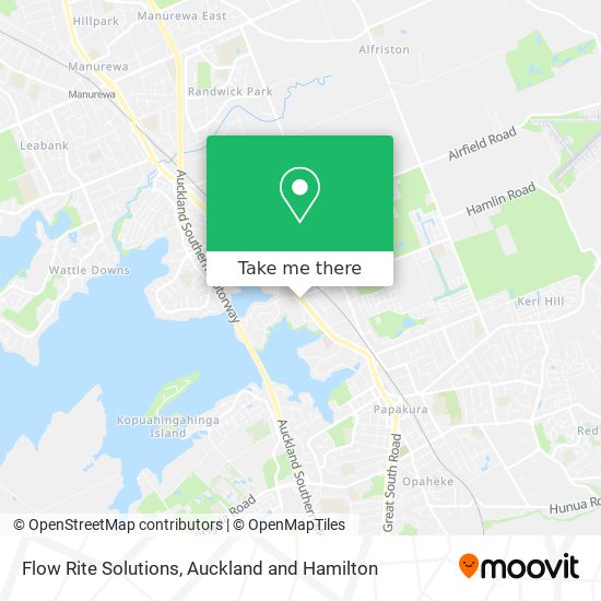 Flow Rite Solutions map