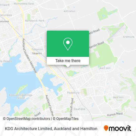 KDG Architecture Limited map