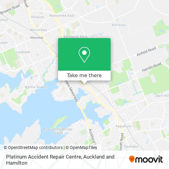 Platinum Accident Repair Centre map