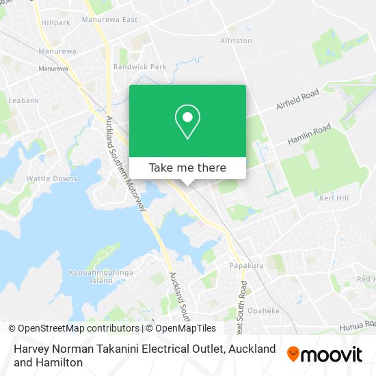 Harvey Norman Takanini Electrical Outlet地图