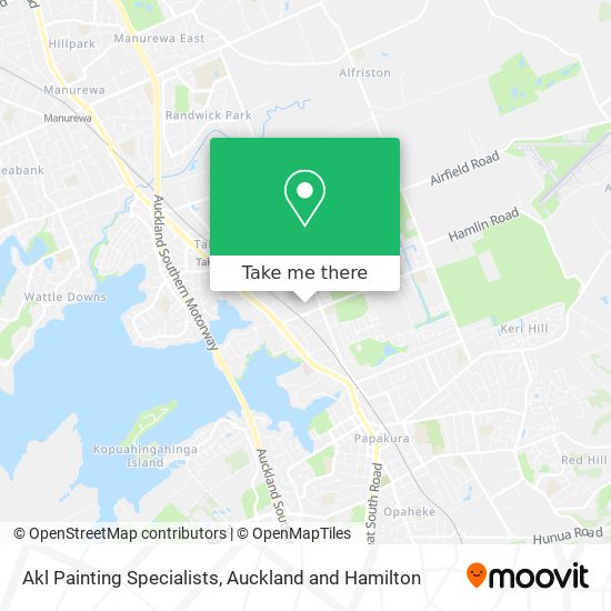 Akl Painting Specialists map