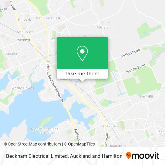 Beckham Electrical Limited map