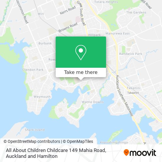 All About Children Childcare 149 Mahia Road地图