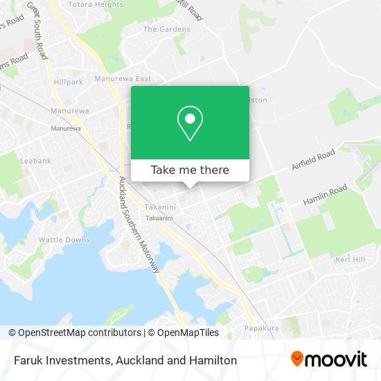 Faruk Investments map