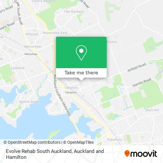 Evolve Rehab South Auckland地图