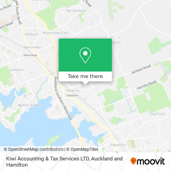 Kiwi Accounting & Tax Services LTD map