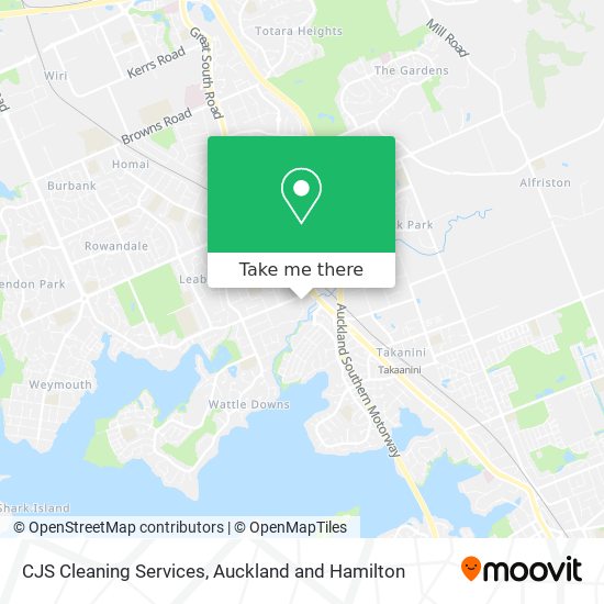 CJS Cleaning Services map